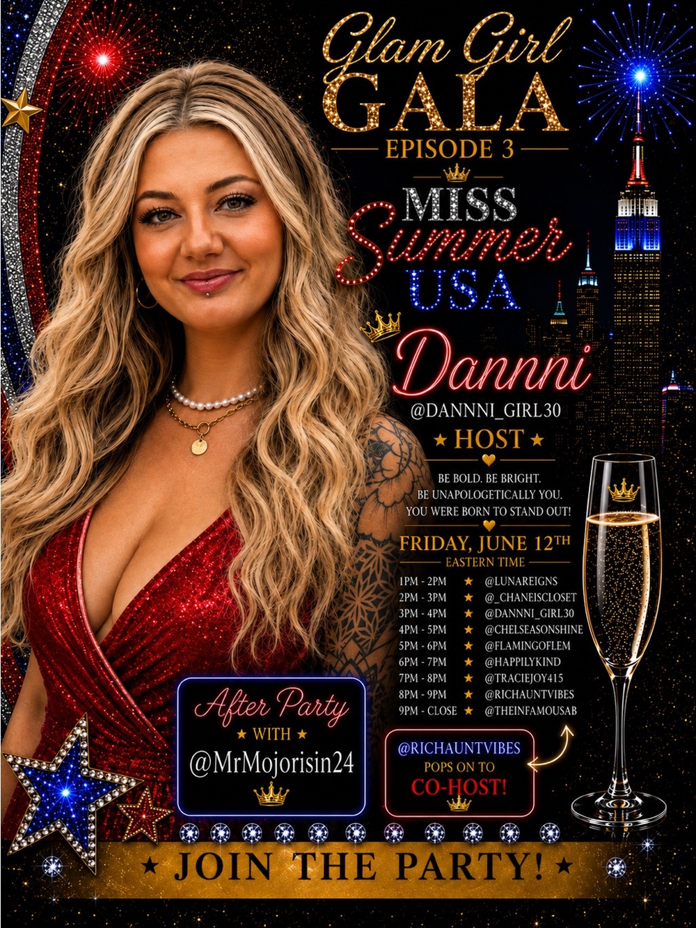 Glam Girl Gala β¨
Live Show Flyer β¨ - Picture 5 of 12